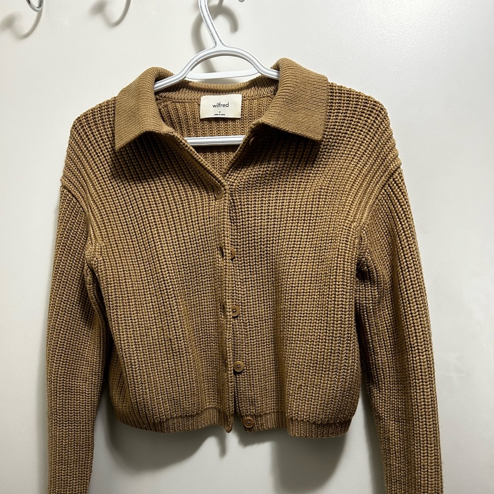 Wilfred Nasim Sweater in camel size S